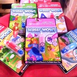 5pcsMelissa & Doug ON THE GO Reusable Boards Activity Book for Kids Ages:+3 NEW.